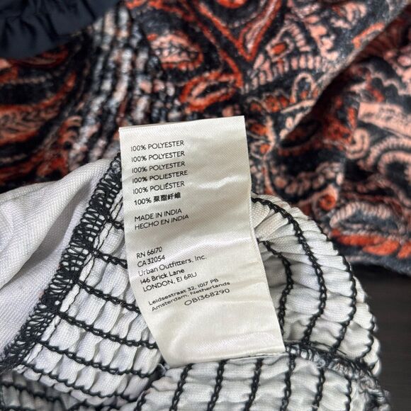 Free People Dare Me Top Women Medium Velvet Romantic Blouse Festival Boho NEW - Picture 8 of 11